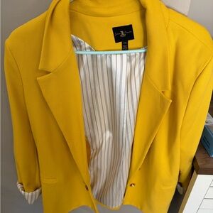 Studio Women's Yellow Blazer